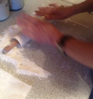 Слоеный пирог с печенью - Шаг 3