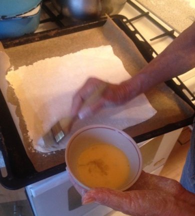 Слоеный пирог с печенью - Шаг 5