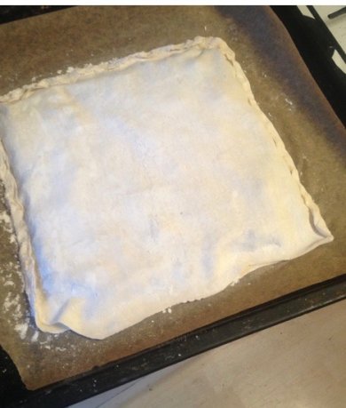 Слоеный пирог с печенью - Шаг 7