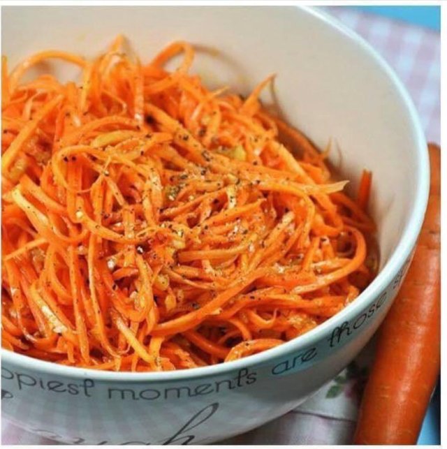 Морковка по корейски