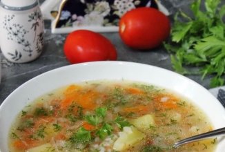 Рассольник с помидорами 🍲