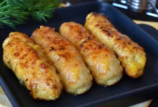 Мясные пальчики из куриного филе 👍🏼