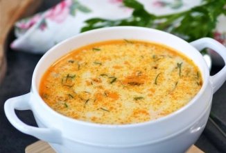 Сырный суп с рыбой 🍲