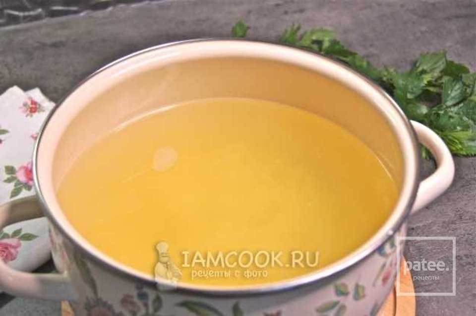 Сырный суп с рыбой 🍲 - Шаг 6