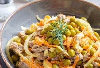 Салат «Купеческий» с говядиной 🥗