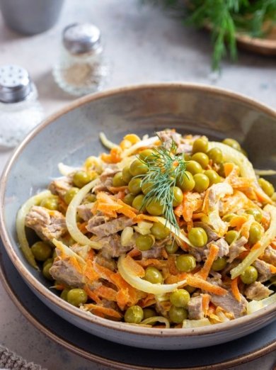 Салат &laquo;Купеческий&raquo; с говядиной 🥗 - Шаг 9