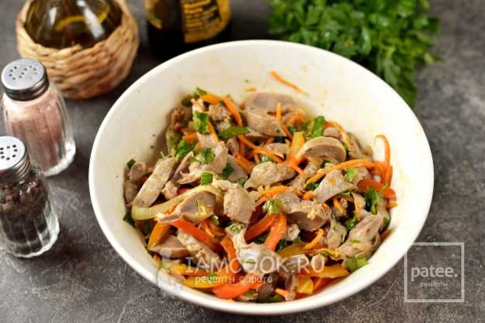 Куриные желудки, маринованные в соевом соусе 👍🏼 - Шаг 7