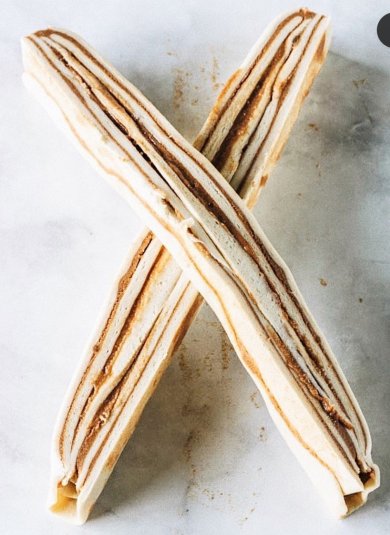 Косичка с грецким орехом, корицей и кленовым сиропом - Шаг 3