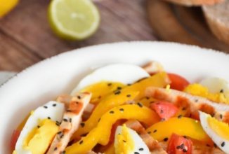 Диетический салат с индейкой (ПП) 🥗