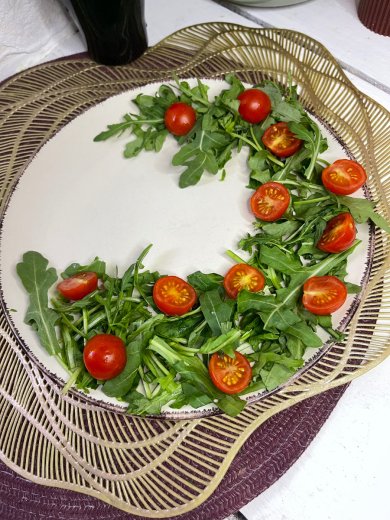 Элегантный , красивейший ресторанный салат с креветками. - Шаг 8