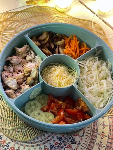 Хрустящая шаурма с настоящим соусом из шаурмичной. - Шаг 9