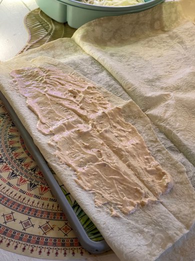 Хрустящая шаурма с настоящим соусом из шаурмичной. - Шаг 10