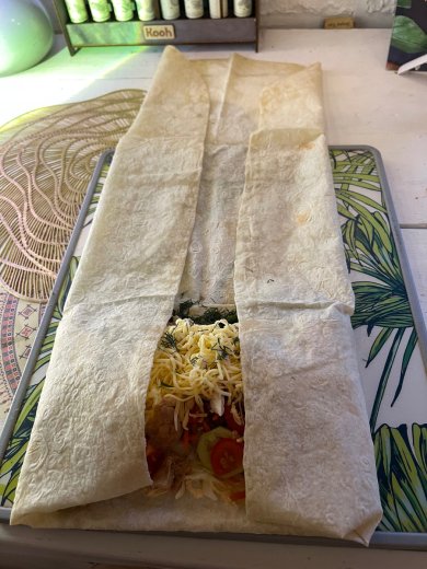 Хрустящая шаурма с настоящим соусом из шаурмичной. - Шаг 17