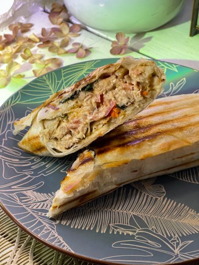 Хрустящая шаурма с настоящим соусом из шаурмичной. - Шаг 20