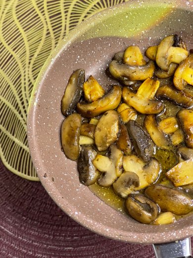 Любимый салат с печенью и мандарином из ресторана. Неожиданное сочетание, супер вкус! - Шаг 3