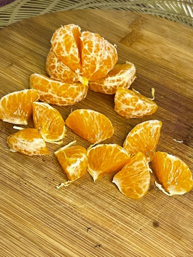 Любимый салат с печенью и мандарином из ресторана. Неожиданное сочетание, супер вкус! - Шаг 4