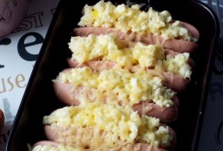 Сосиски, начиненные омлетом 👍🏼