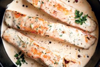 Лосось в сливочном соусе 🐠