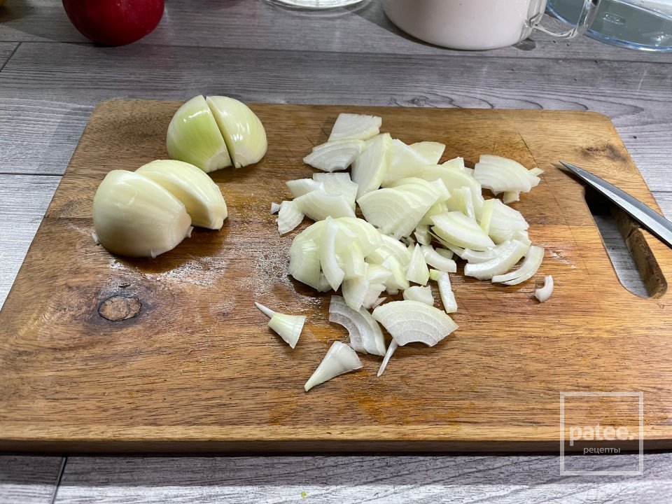 Куриное филе под "шубой" из овощей и сыра - Шаг 2