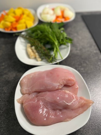 Зама по домашнему 🍲 - Шаг 1