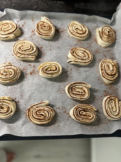 Слоеные булочки с шоколадом 🥐 - Шаг 8