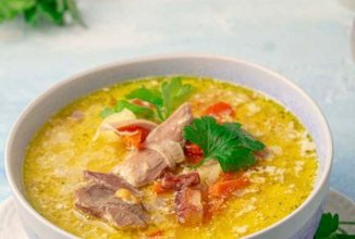 Чаудер с курицей (американский суп) 🍲