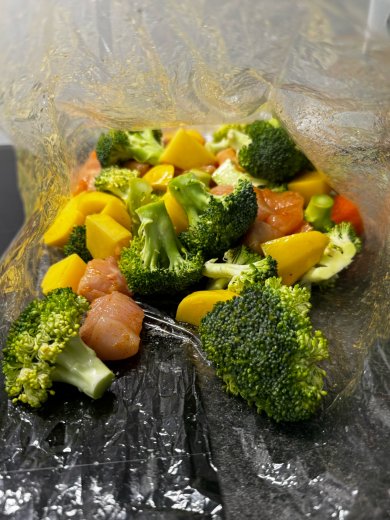 Запеченный картофель с мясом и овощами в рукаве - Шаг 5