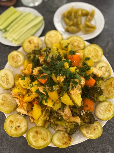 Запеченный картофель с мясом и овощами в рукаве - Шаг 7