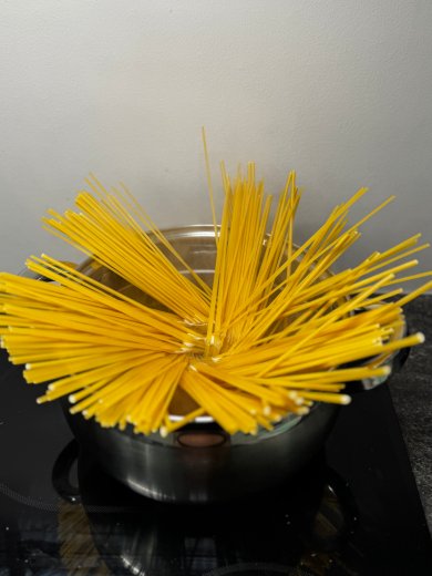 Паста с креветками в сливочном соусе 🍝🦐 - Шаг 2