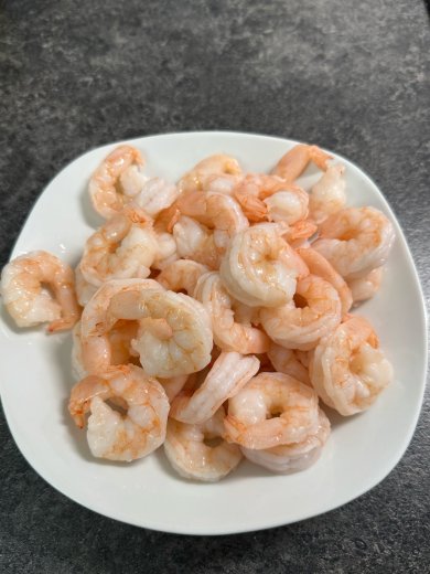 Паста с креветками в сливочном соусе 🍝🦐 - Шаг 4