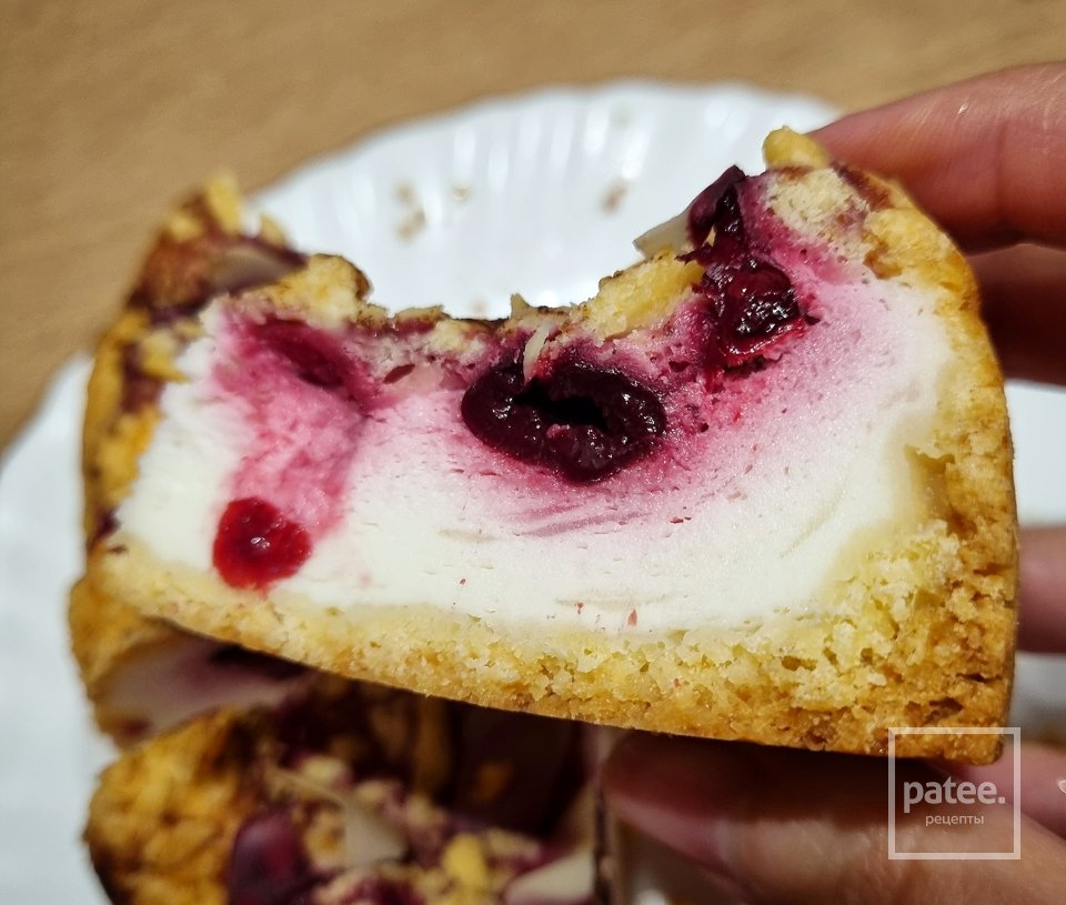 Пирог с вишней и сметанным суфле - Шаг 2