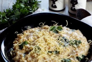 Булгур в сливочном соусе 🍚