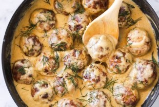 Куриные тефтели в сливочном соусе 👍🏼