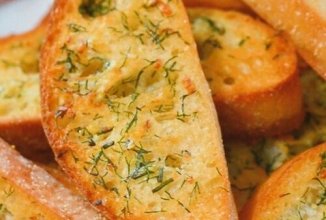 Быстрые Гренки с Чесноком за 5 минут 🍞