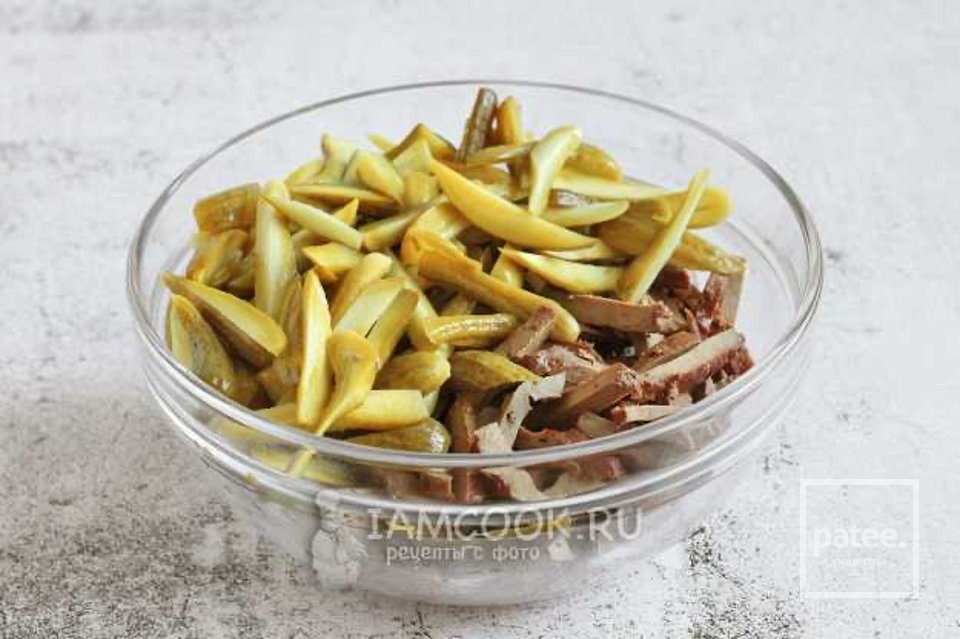 Салат «Пассажирский» 🥗 - Шаг 6