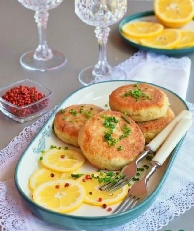 Биточки из трески с творогом 🐠