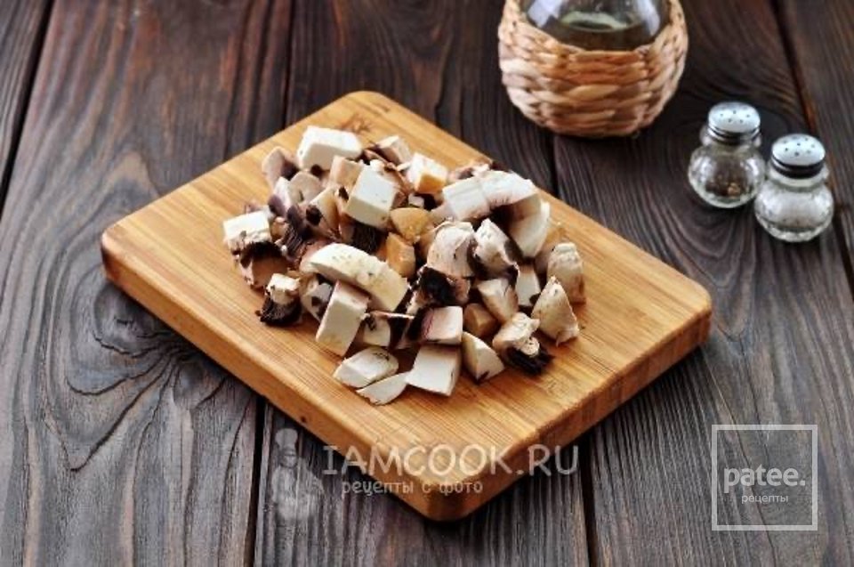 Сливочный суп с грибами и плавленным сыром 🍲 - Шаг 5