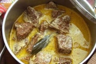 Вкуснейшая говядина со сметаной и горчицей 🥩