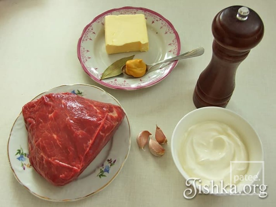 Вкуснейшая говядина со сметаной и горчицей 🥩 - Шаг 1