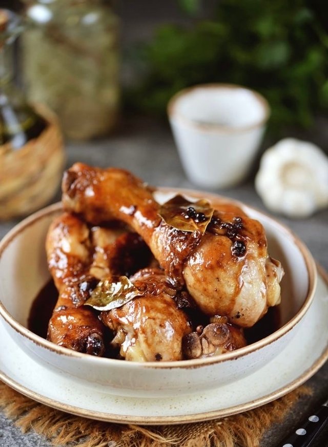 Адобо из курицы по-филиппински 🍗