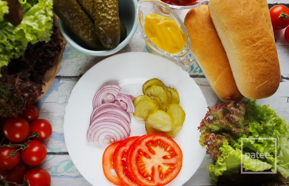 Хот дог в домашних условиях в булочке с сосиской 🌭 - Шаг 3