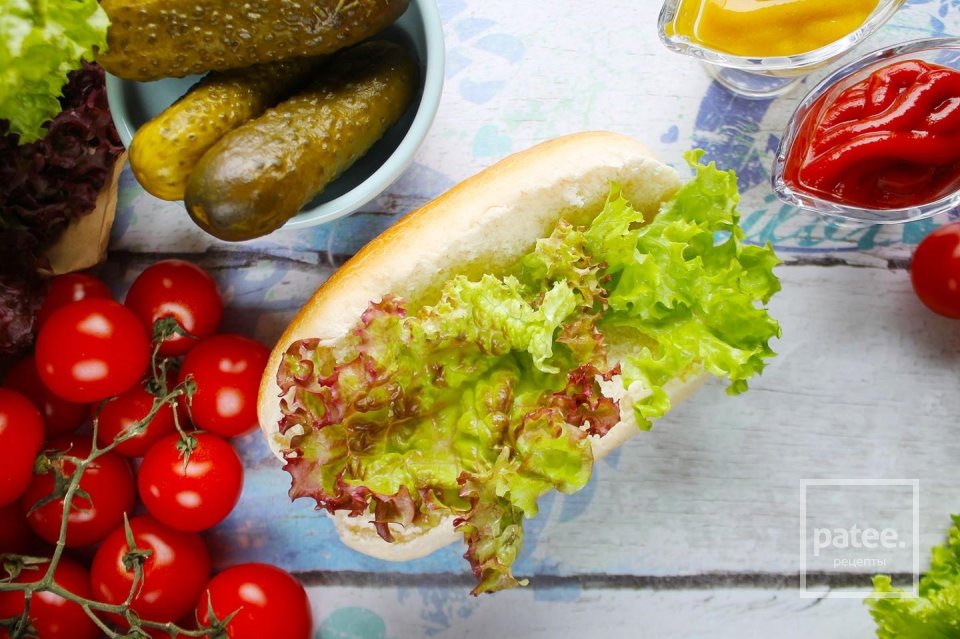 Хот дог в домашних условиях в булочке с сосиской 🌭 - Шаг 5