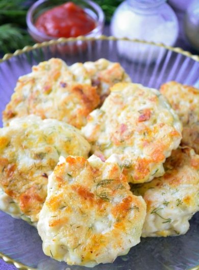 Рубленые куриные котлеты с сыром и майонезом 👍🏼 - Шаг 9