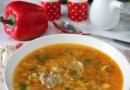 Суп Харчо с картошкой и рисом 🍲