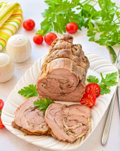 Буженина из филе бедра индейки в духовке 👍🏼 - Шаг 7