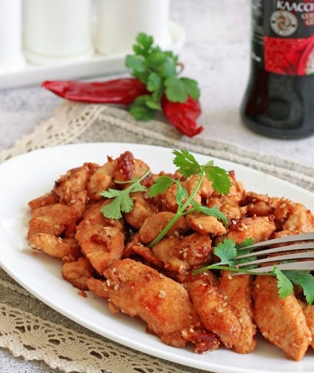 Бархатное куриное филе 🍗