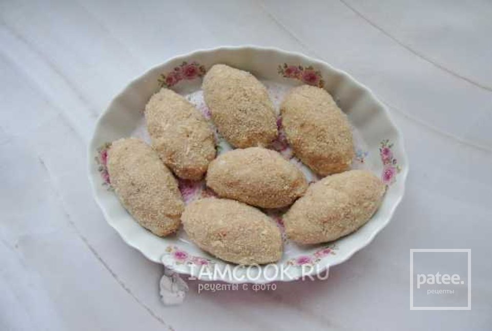 Мясные зразы с яйцом и сыром 👍🏼 - Шаг 8