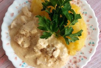 Куриное филе в сливочном соусе 🍗