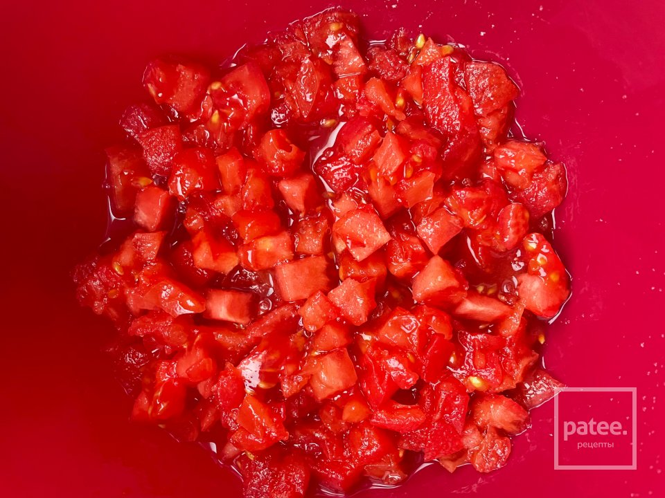 Треска под соусом из сметаны, овощей и пармезана. - Шаг 2