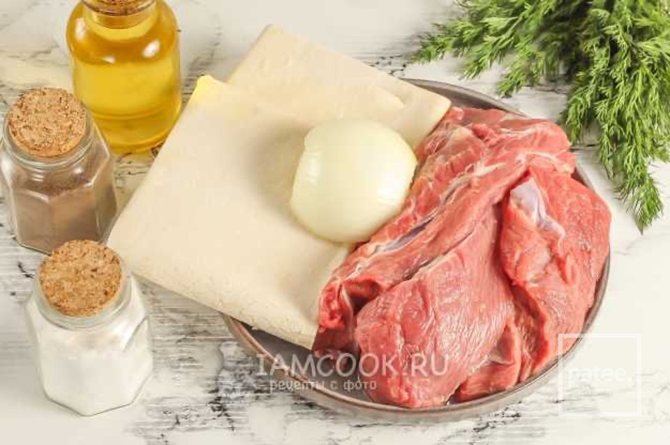 Трубочки с мясом 👍🏼 - Шаг 1